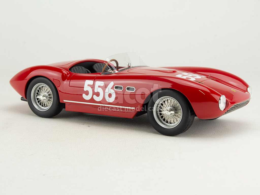 TECNOMODEL MYTHOS 1/18 - Ferrari 735 S Spyder Mille Miglia 1954 – Modèle Résine De Collection