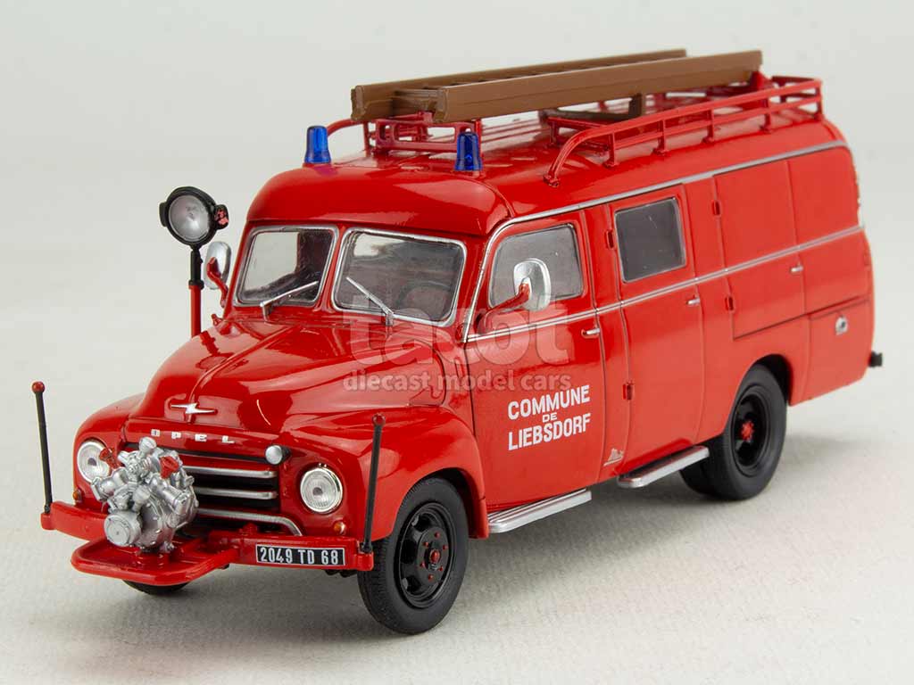 Schuco 03073 Opel Blitz S 3t Pompiers Salzbourg Autriche - 1/43 - Neuf Boîte