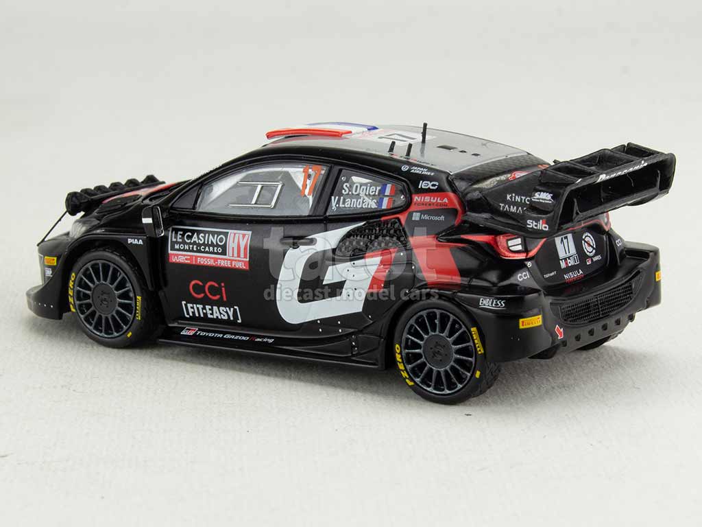 Toyota - Yaris GR Rally1 Hybrid Monte-Carlo 2024 - IXO - 1/43