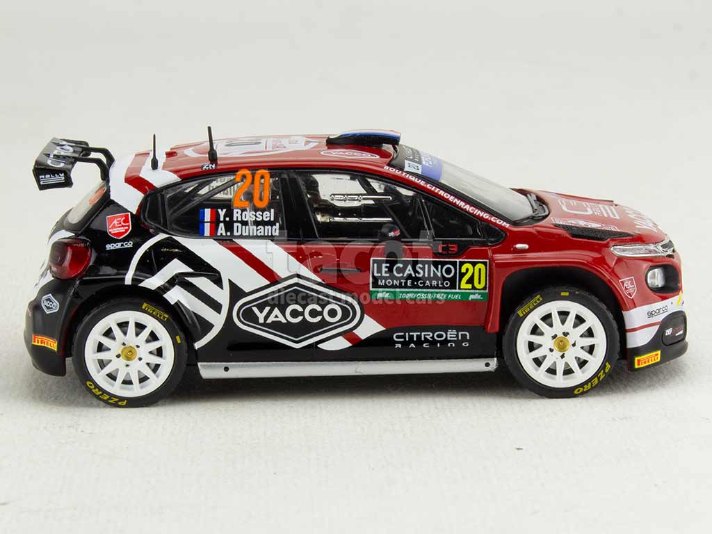 Citroen C3 Rally2 #20 WRC Rallye Monte Carlo 2024 Y.Rossel/A