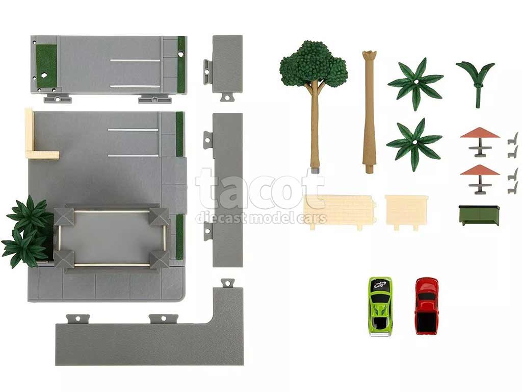 104789 Divers Toretto's Cafe Fast & Furious Nano