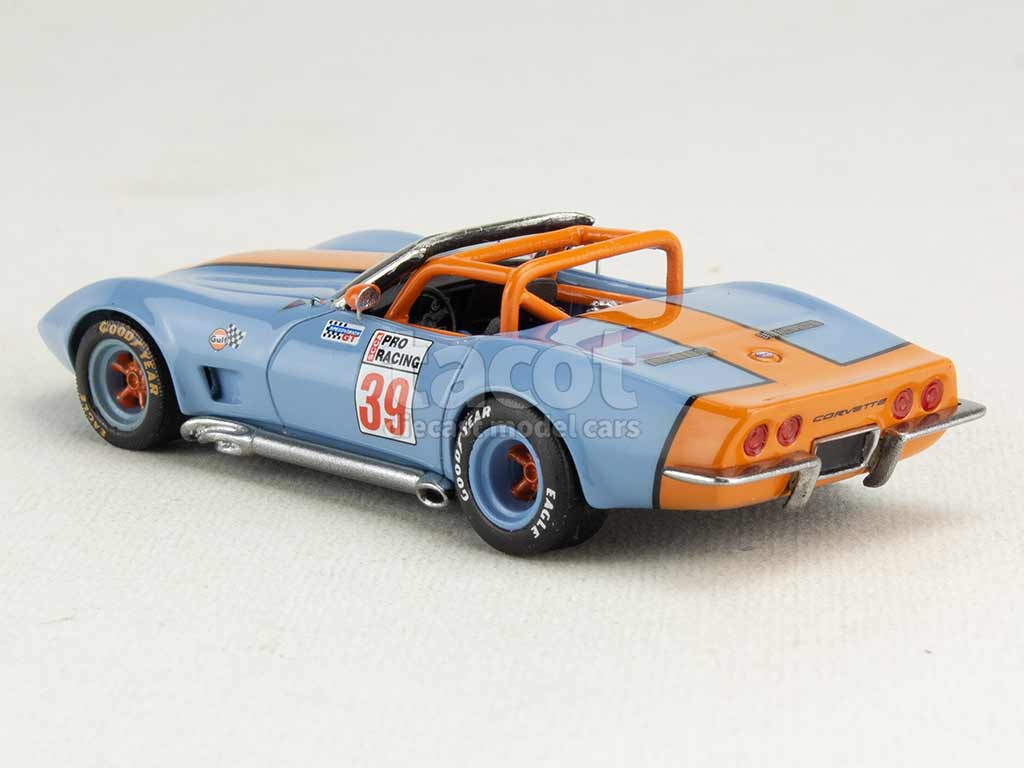 Chevrolet Corvette C3 Convertible Naranja 1:43 – Clásico de NEO Sc