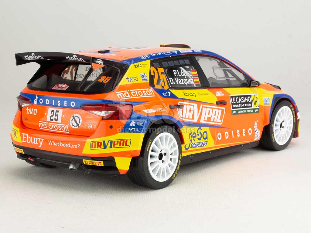 104890 Skoda Fabia Rally2 Monte-Carlo 2024
