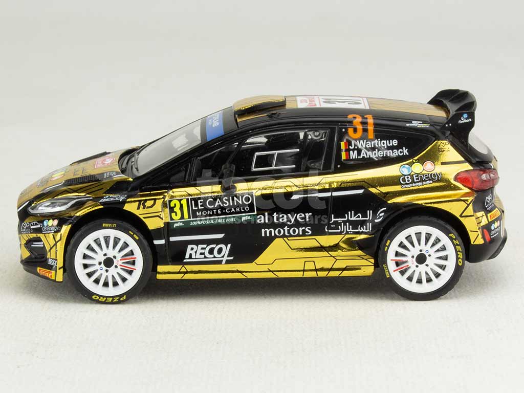 104892 Ford Fiesta Rally2 Monte-Carlo 2024