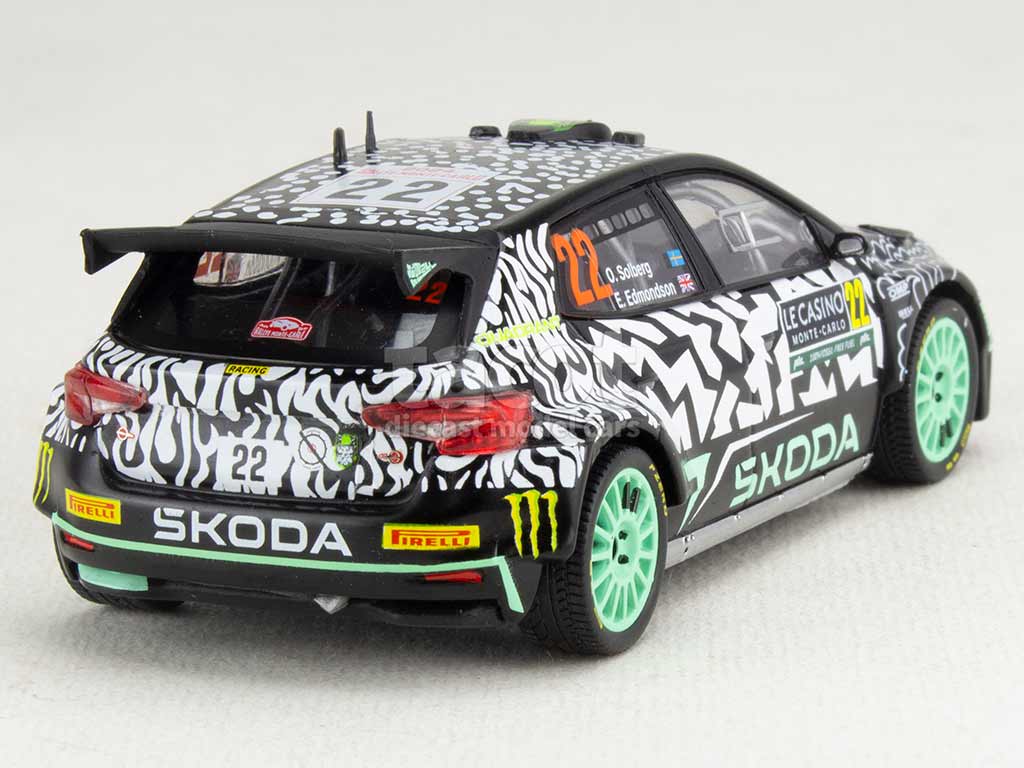 104904 Skoda Fabia Rally2 Monte-Carlo 2024
