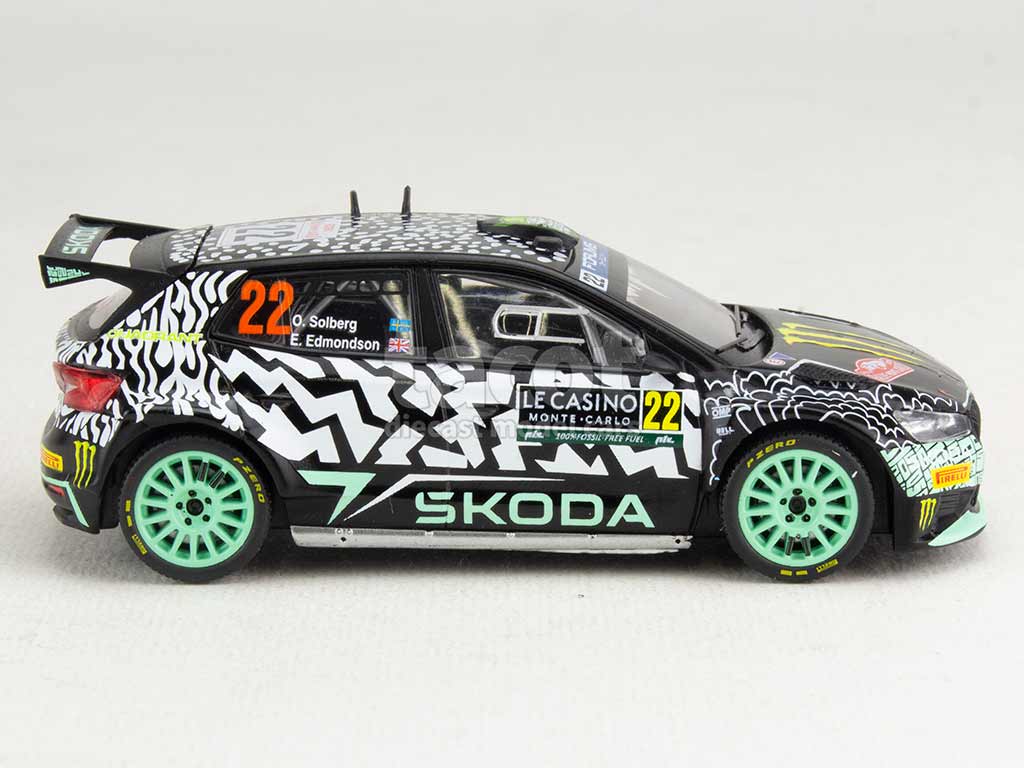 104904 Skoda Fabia Rally2 Monte-Carlo 2024