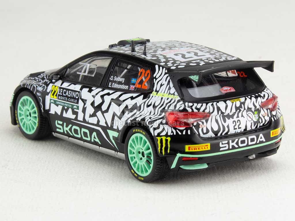 104904 Skoda Fabia Rally2 Monte-Carlo 2024