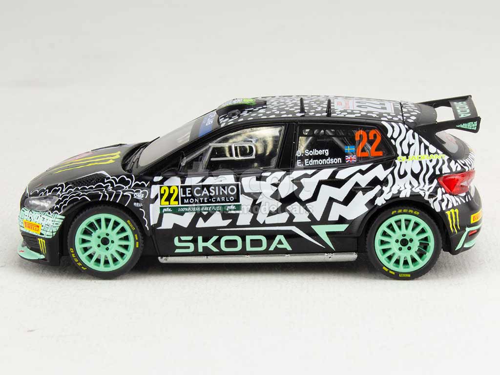 104904 Skoda Fabia Rally2 Monte-Carlo 2024