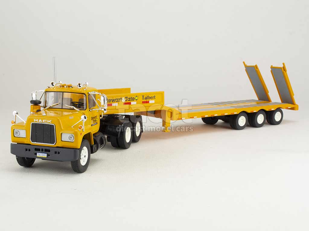 Miniature International 4370 Semi-Remorque 1975 - Modèle Presse 1/43, Métal