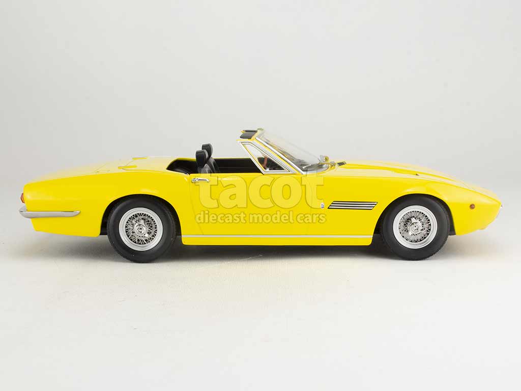 Maserati Ghibli Spyder 1970 Miniature KK-Scale 1/18, Métal Vert, Neuve Sous Boîte