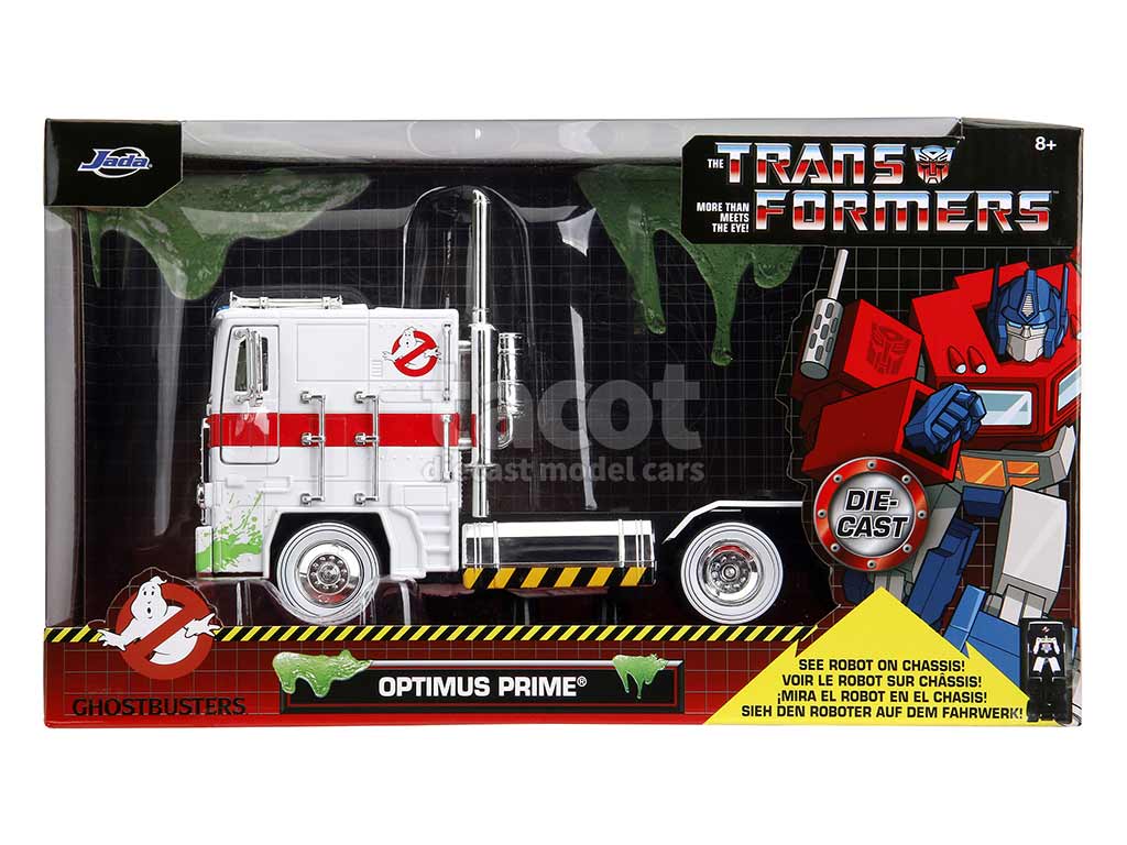 105287 Divers Optimus Prime X Ecto-1 Transformers