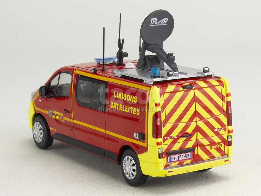 105305 Renault Trafic III VTSAT Pompiers 2019