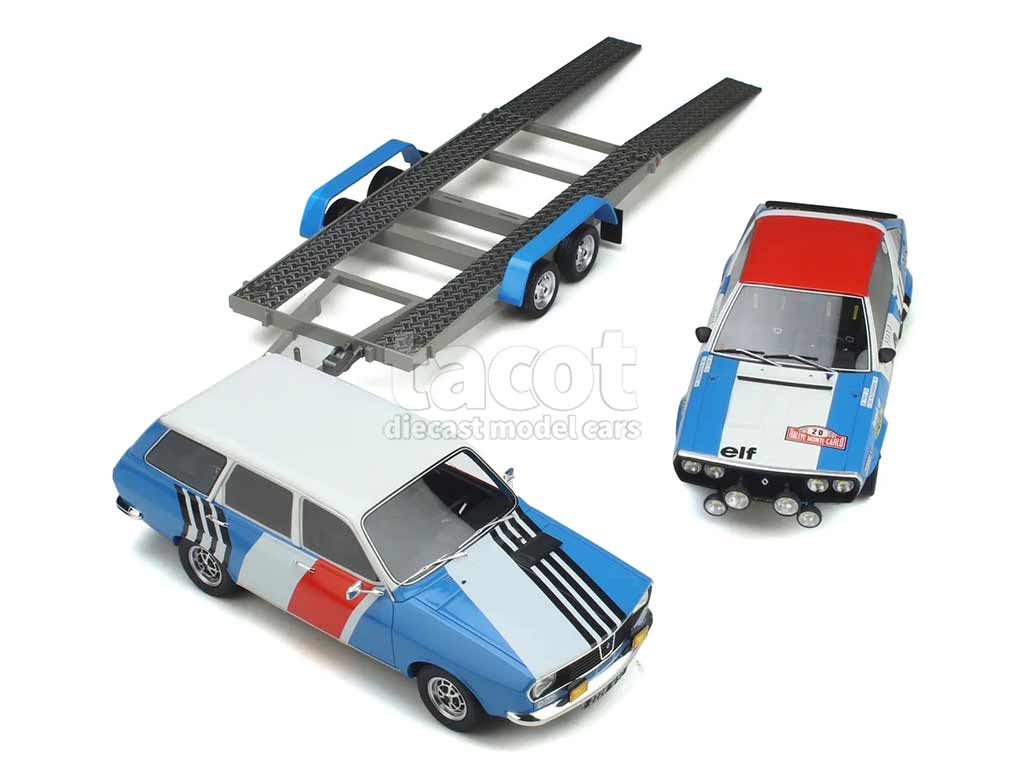 105389 Renault R12 Break Assistance Rally/ R17 Monte-Carlo 1975
