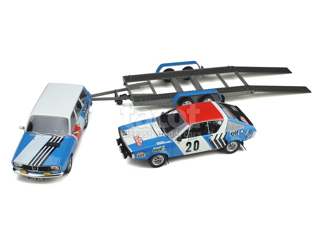 105389 Renault R12 Break Assistance Rally/ R17 Monte-Carlo 1975