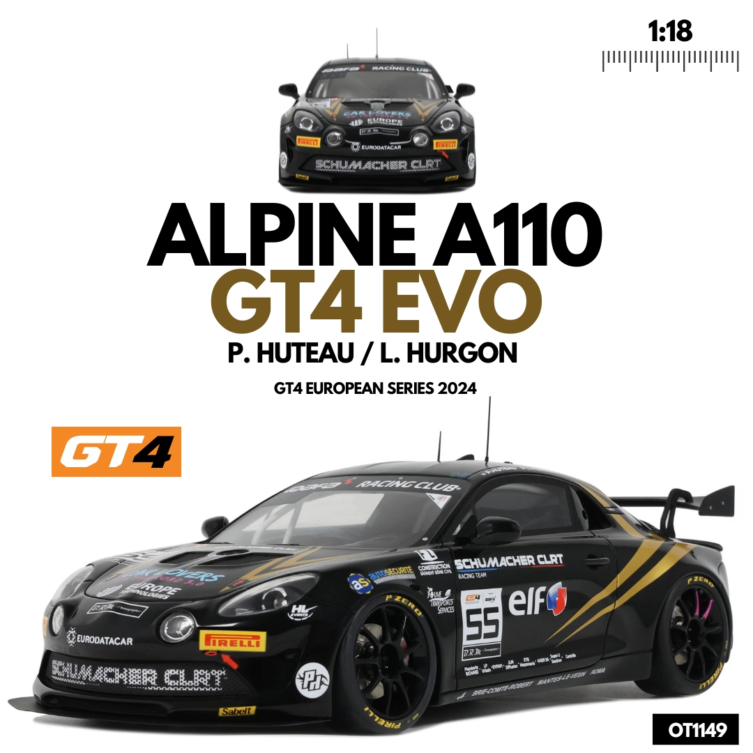 105500 Alpine A110 GT4 Evo GT4 European Series 2024