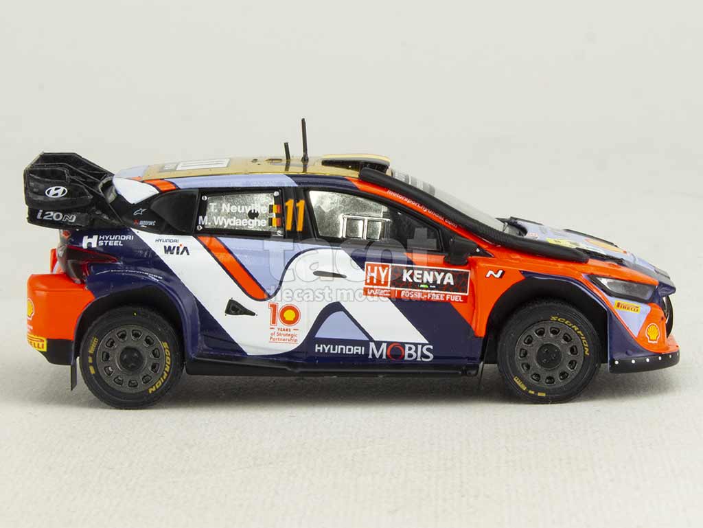 105509 Hyundai i20 N Rally1 Safari Rally Kenya 2024