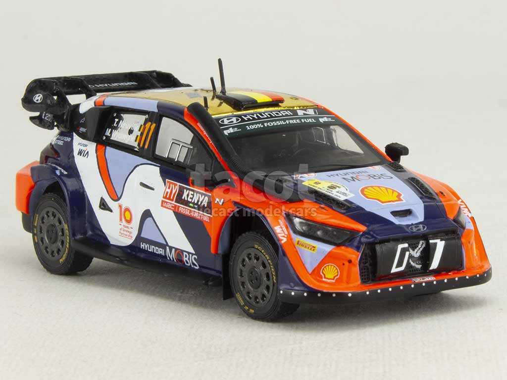 105509 Hyundai i20 N Rally1 Safari Rally Kenya 2024