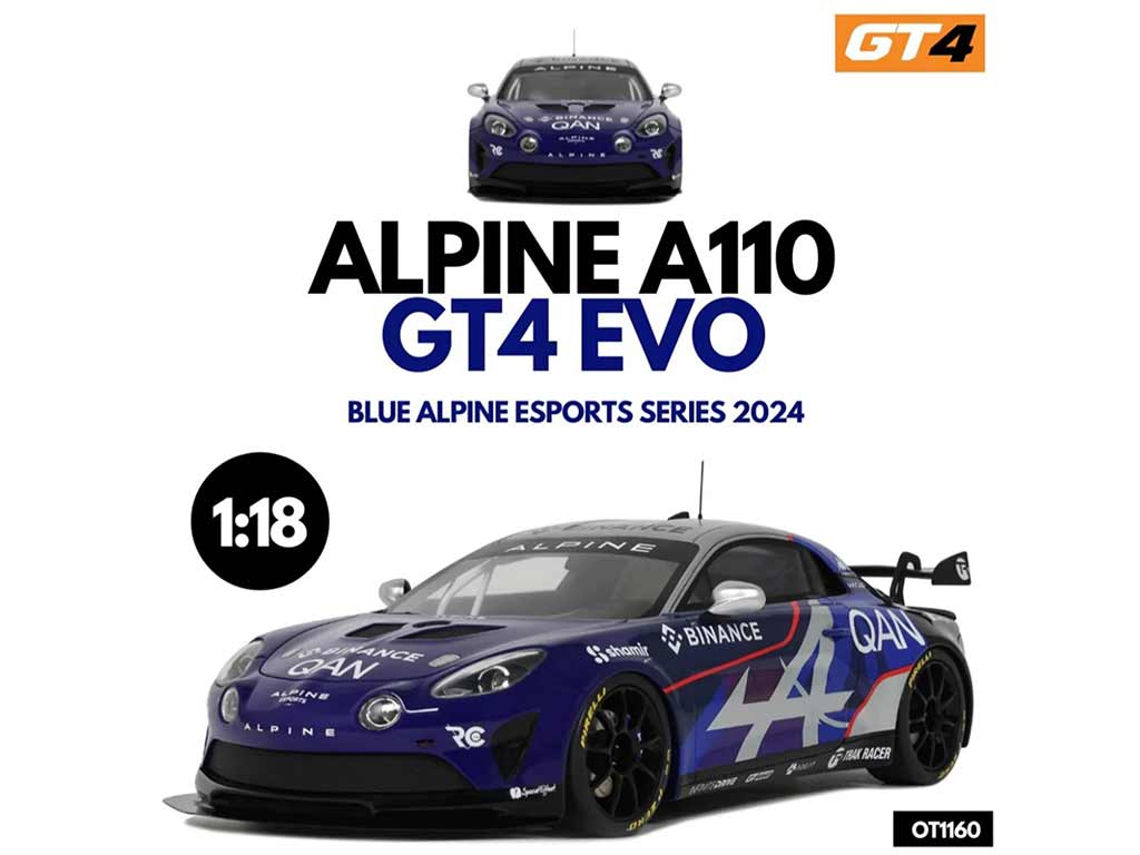 105538 Alpine A110 GT4 Evo GT4 Espors Series 2024
