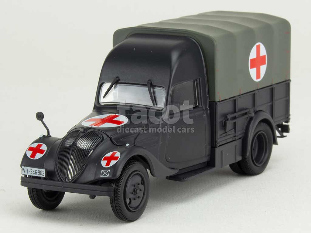Peugeot 1 2T Typ DK 5J Ambulance Militaire 1941 Mod le Presse 1 