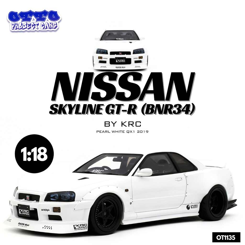 105792 Nissan Skyline GT-R/ R34 By KRC QX1 2019