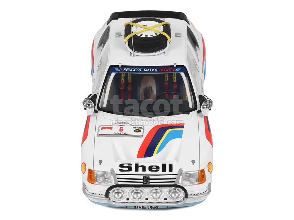 105829 Peugeot 205 T16 Safari Rally 1985