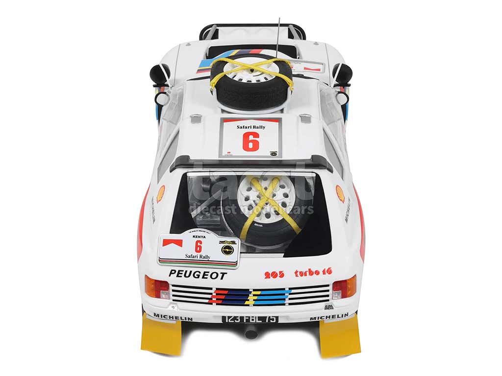 105829 Peugeot 205 T16 Safari Rally 1985
