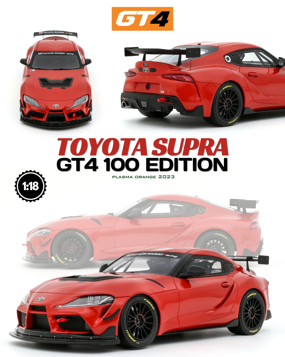 105830 Toyota Supra GT4 100 Edition 2023