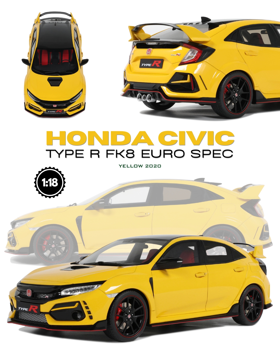 105833 Honda Civic Type R FK8 Euro Spec 2020