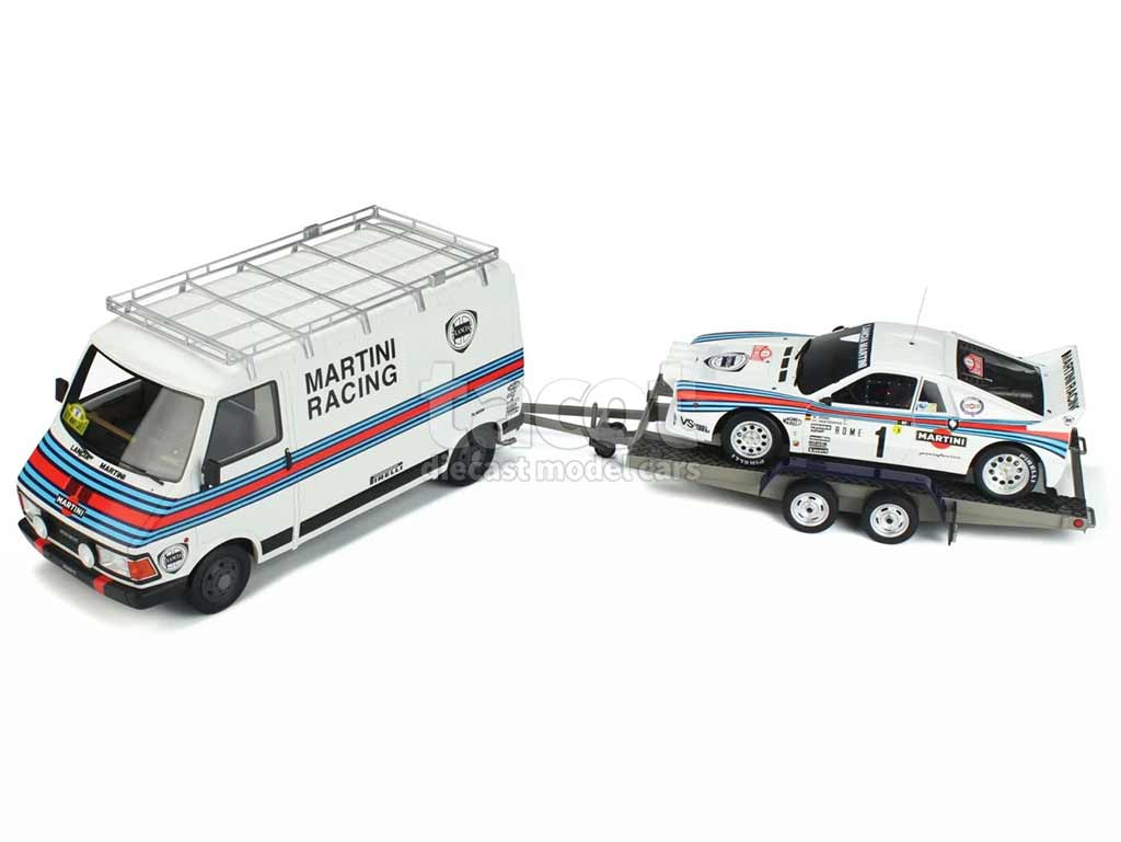 105865 Fiat 242 Assistance/ Lancia 037 Rally Monte Carlo 1983