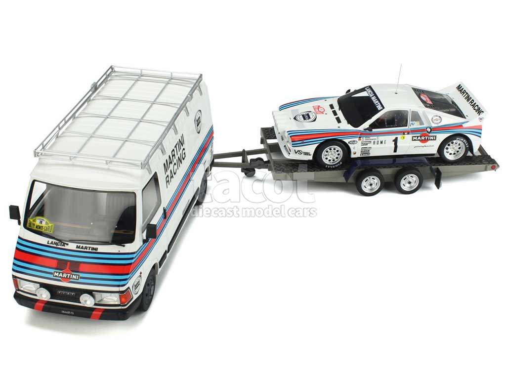 105865 Fiat 242 Assistance/ Lancia 037 Rally Monte Carlo 1983