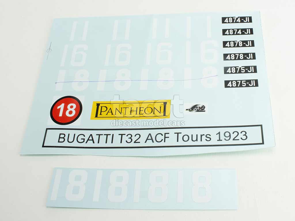 105895 Bugatti Type 32 Tank GP A.C.F. Tours 1923