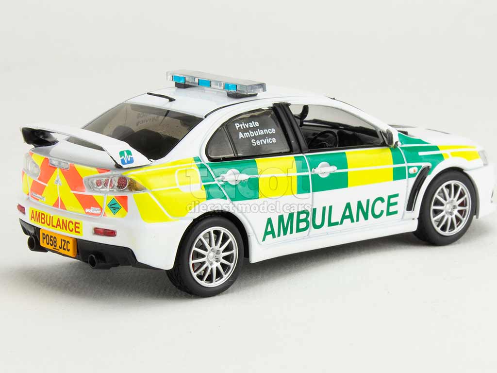 105928 Mitsubishi Lancer Evo X Ambulance 2008
