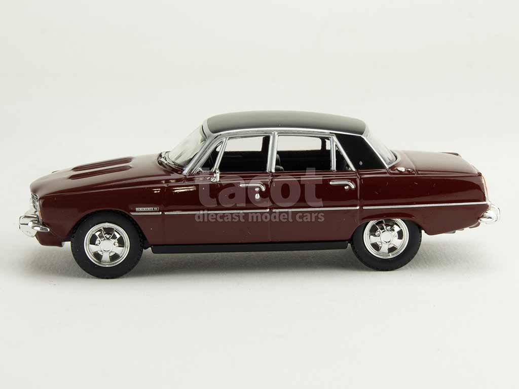 Corgi Modellino Rover P6 3500 V8 – Scala 1:43, Colore Rosso Richlieu, Edizione Limitata Con Storia