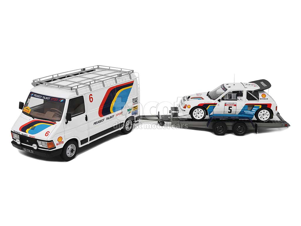 106236 Citroën C35 Assitance/ Peugeot 205 T16 Evo2 Corse 1986
