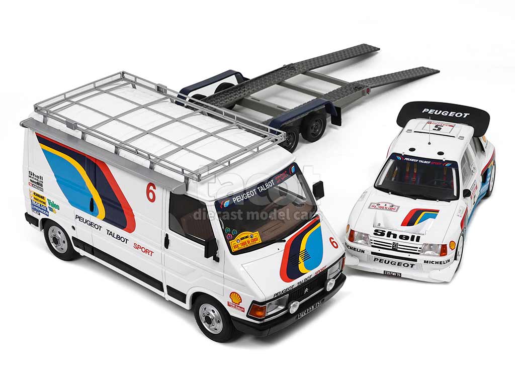 106236 Citroën C35 Assitance/ Peugeot 205 T16 Evo2 Corse 1986