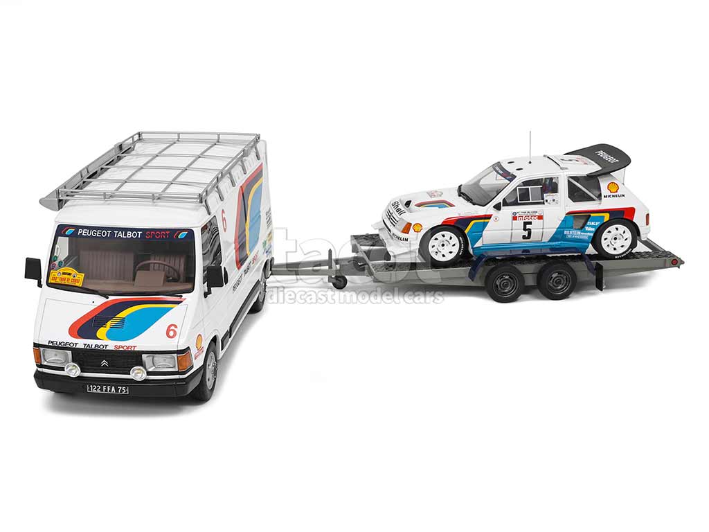 106236 Citroën C35 Assitance/ Peugeot 205 T16 Evo2 Corse 1986