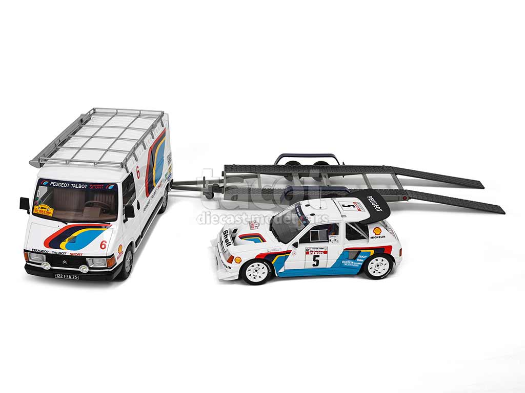 106236 Citroën C35 Assitance/ Peugeot 205 T16 Evo2 Corse 1986