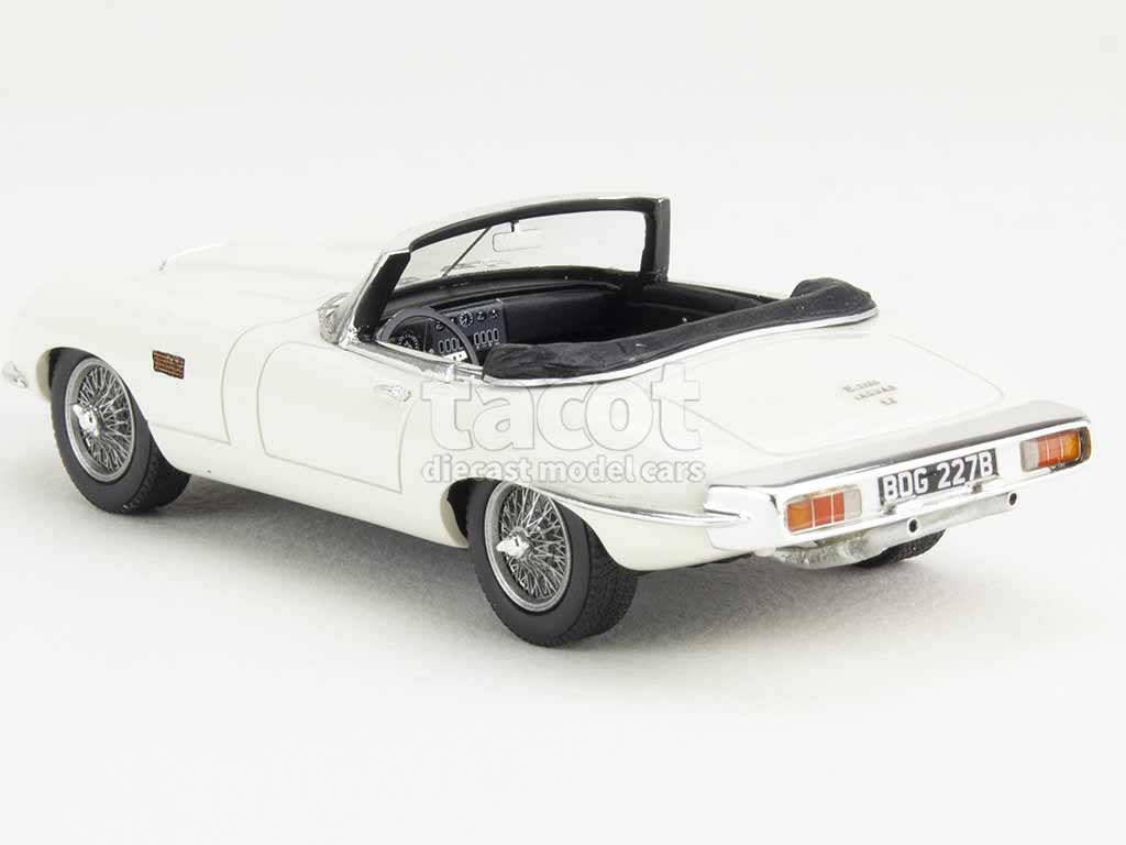 Miniature Matrix 1/43 - Jaguar Type E Roadster 1964 - Rouge - Réf MX51001-104