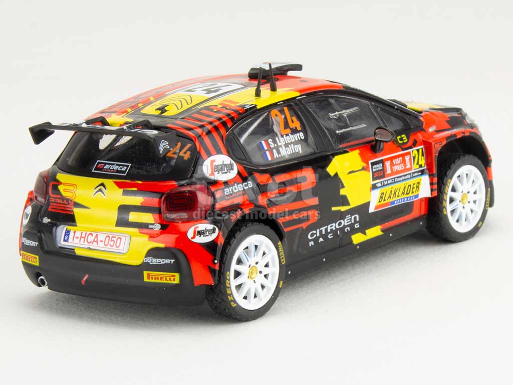 106344 Citro&euml;n C3 Rally2 Rallye D'Ypres 2022