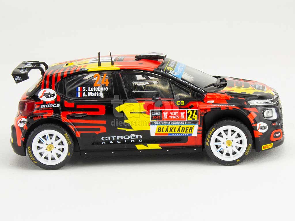 106344 Citro&euml;n C3 Rally2 Rallye D'Ypres 2022