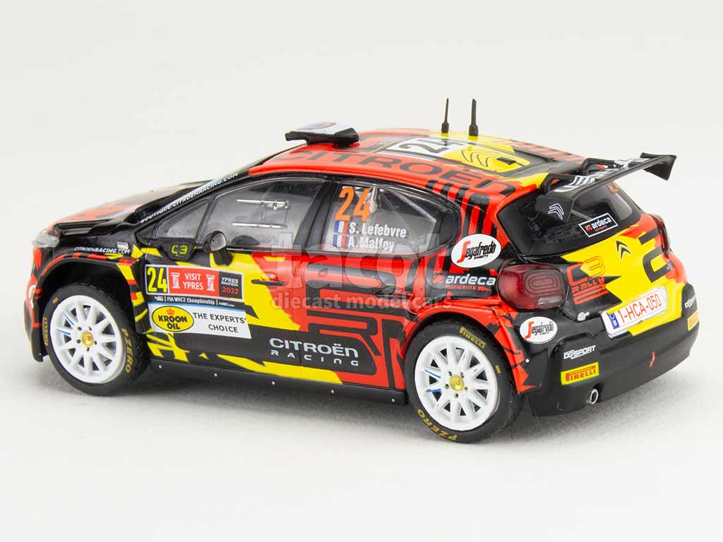 106344 Citro&euml;n C3 Rally2 Rallye D'Ypres 2022