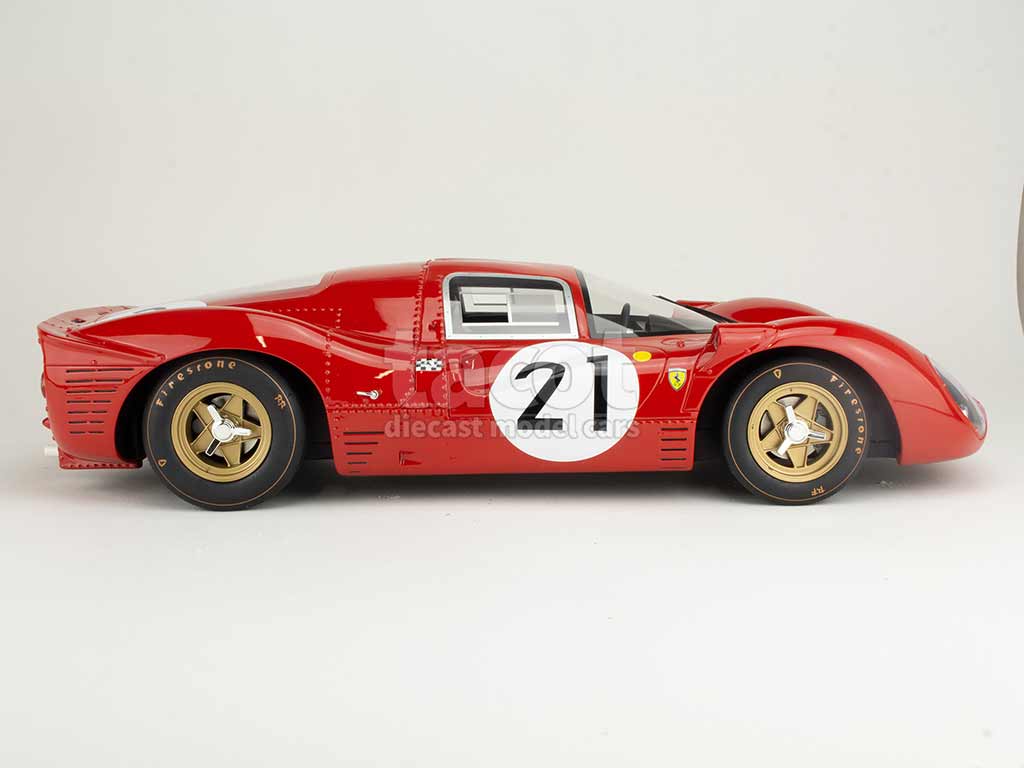 1/24 FERRARI 330 P4 Le-Mans 1967 gebaut Karosserie für Slot geeignet