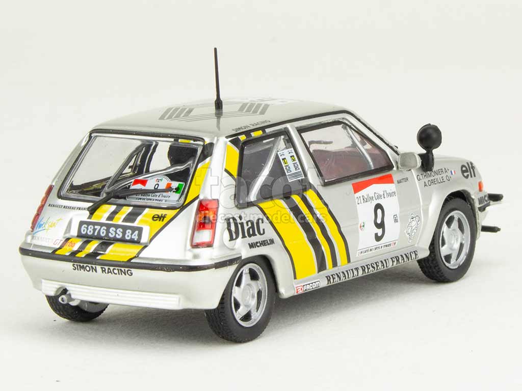 106568 Renault Supercinq GT Turbo Rally Côte d'Ivoire 1989