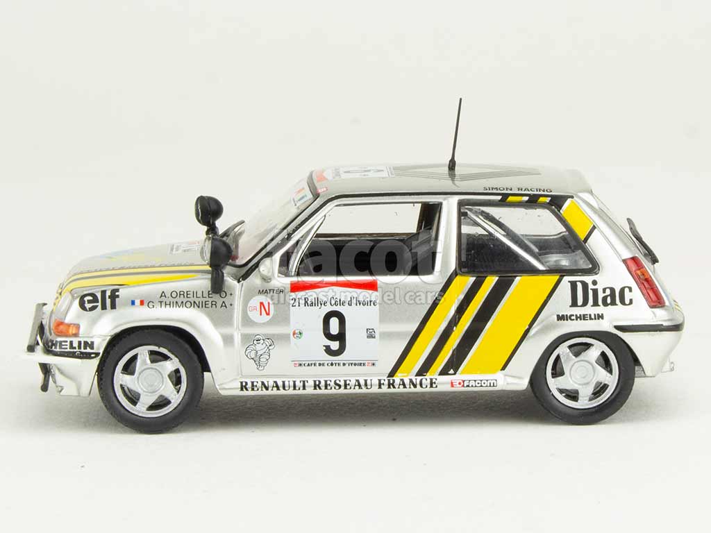 106568 Renault Supercinq GT Turbo Rally Côte d'Ivoire 1989