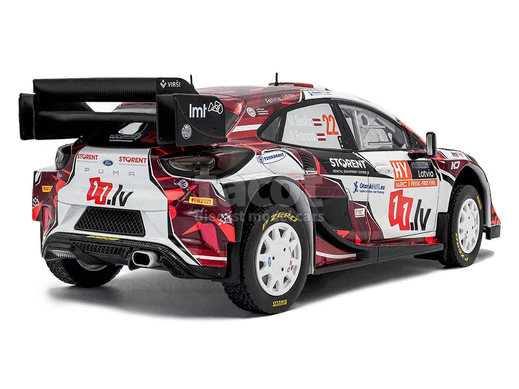 106574 Ford Puma Rally1 Hybrid Tet Rally Latvia 2024