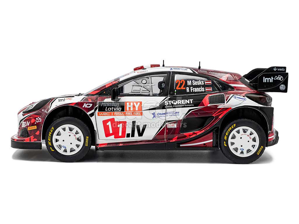 106574 Ford Puma Rally1 Hybrid Tet Rally Latvia 2024