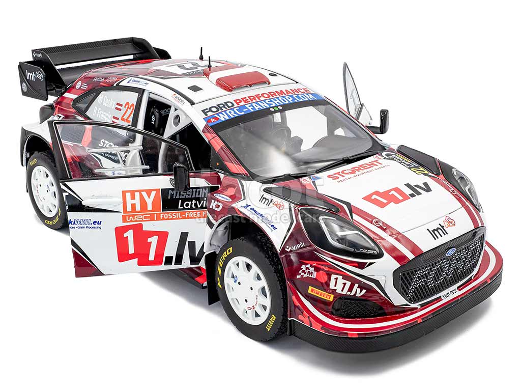 106574 Ford Puma Rally1 Hybrid Tet Rally Latvia 2024