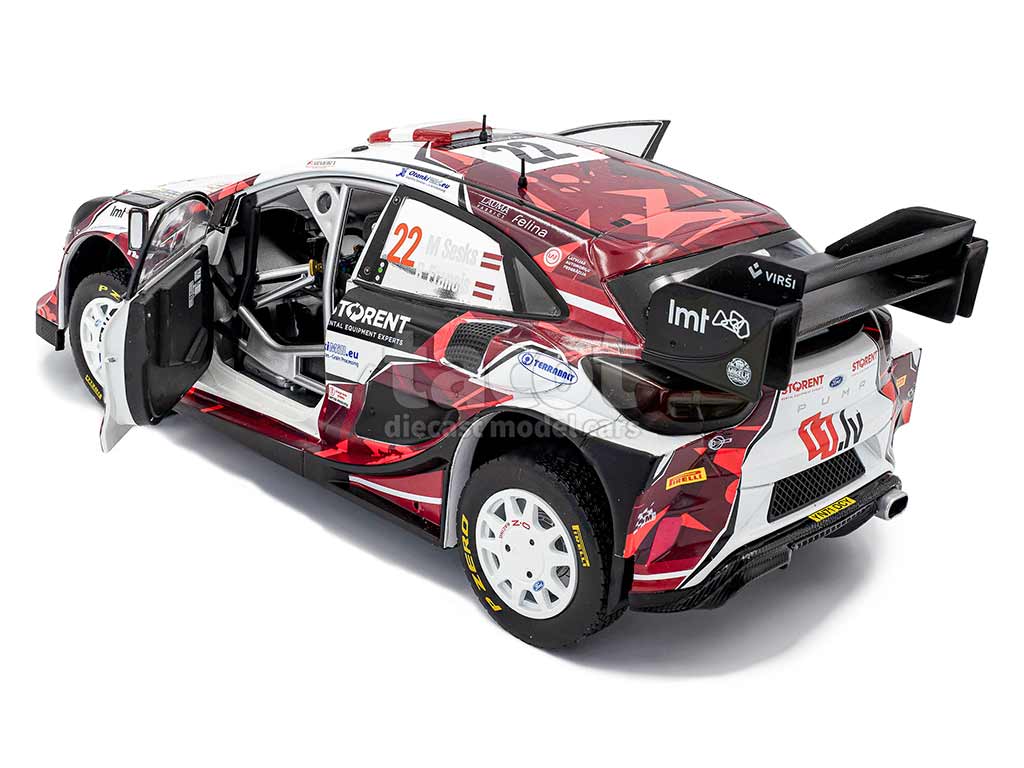 106574 Ford Puma Rally1 Hybrid Tet Rally Latvia 2024