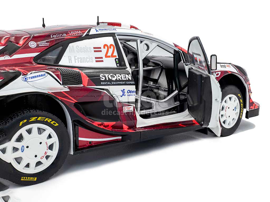 106574 Ford Puma Rally1 Hybrid Tet Rally Latvia 2024