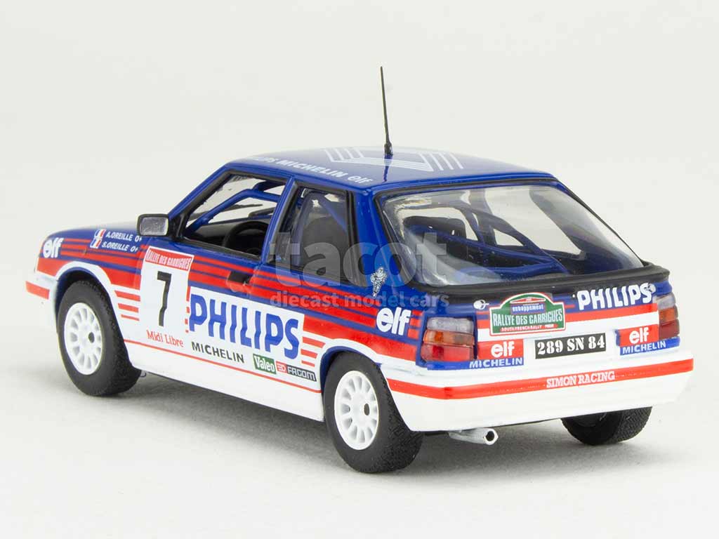 106637 Renault R11 Turbo Rallye des Garrigues 1987
